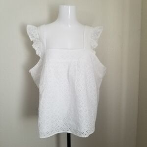 NEW GAP LACE BLOUSE SIZE XL